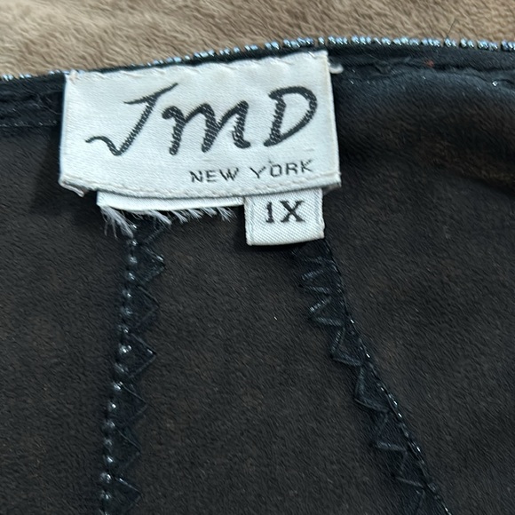 JMD transparent metallic beaded jacket - Picture 5 of 5